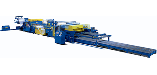 The MULTI-PRO III is an automatic blanking machine designed to produce finished blanks or sheets from coil stock.